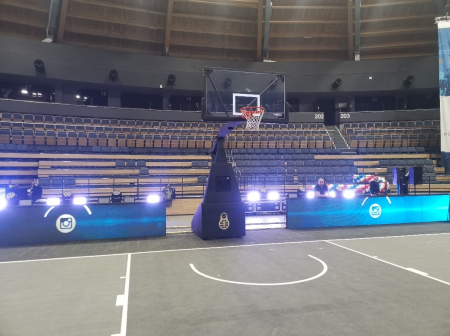 Стойка баскетбольная 3х3